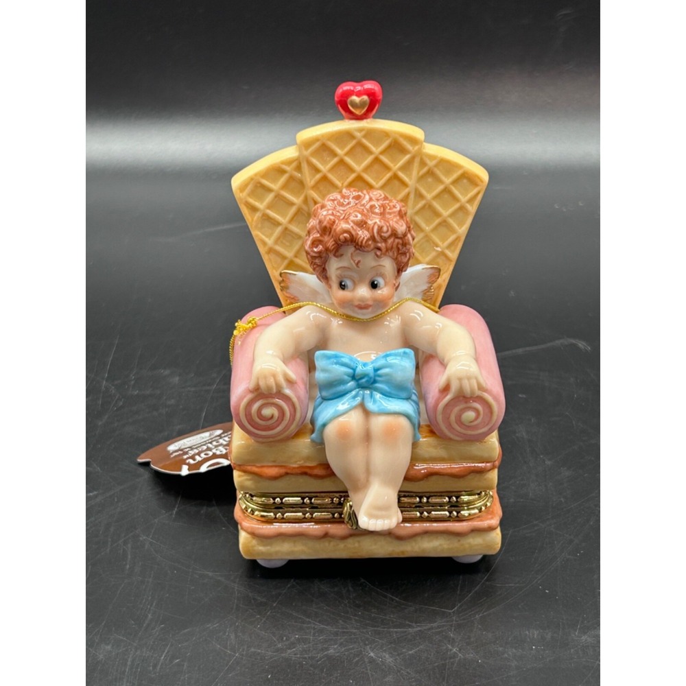San Francisco Music Box‎ Company Bon Bon Angel Plays How Sweet It Is